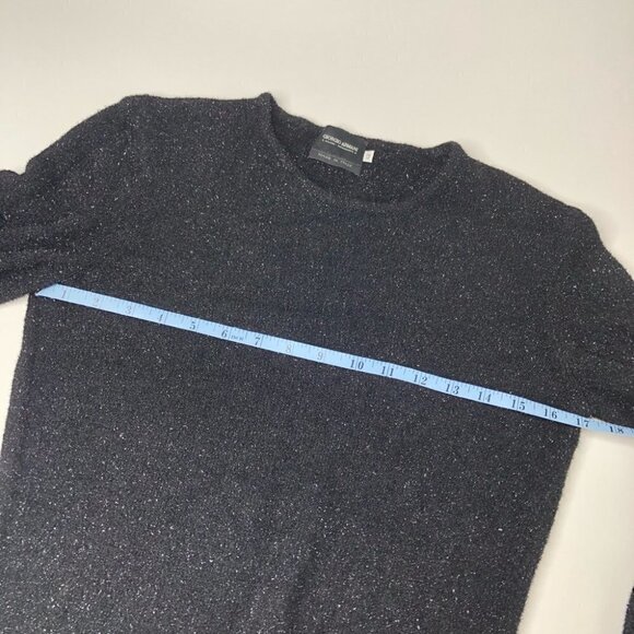 Vintage Giorgio Armani Italian Sparkle Glittery Shimmer Crewneck Sweater Top - Picture 12 of 12